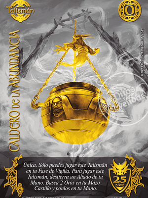 CALDERO DE LA ABUNDANCIA 25 AÑOS ANIVERSARIO MYL 