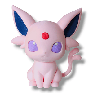 FIGURA CRIATURA PSÍQUICA 3D ESTILO CHIBI – 11 CM