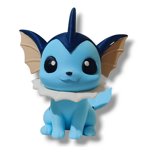 FIGURA CRIATURA ACUÁTICA 3D ESTILO CHIBI – 11 CM