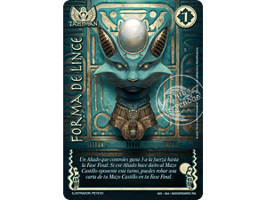 FORMA DE LINCE - SECRETA - ANIVERSARIO RA