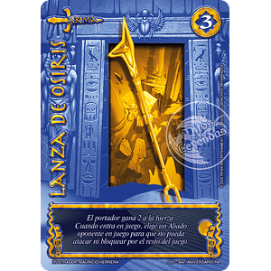 LANZA DE OSIRIS - LEGENDARIA - ANIVERSARIO RA