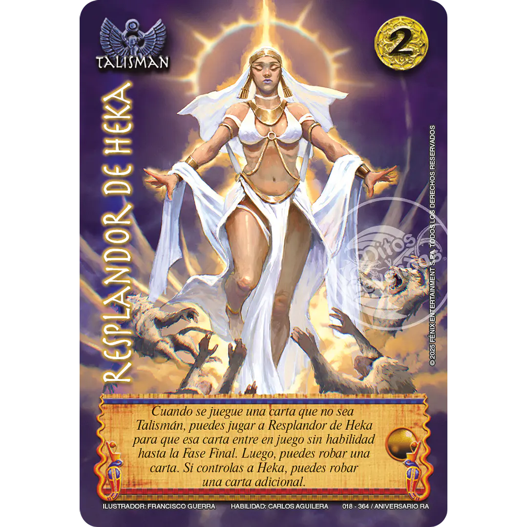 RESPLANDOR DE HEKA - PREMIUM - ANIVERSARIO RA 1