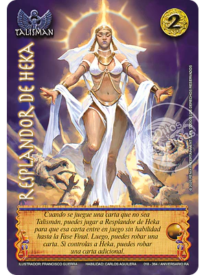 RESPLANDOR DE HEKA - PREMIUM - ANIVERSARIO RA