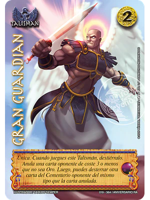 GRAN GUARDIAN - PREMIUM - ANIVERSARIO RA