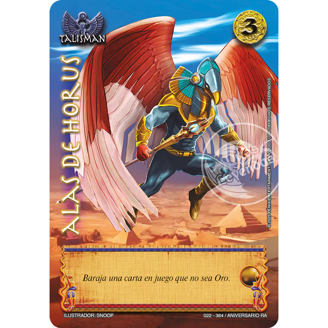 ALAS DE HORUS - PREMIUM - ANIVERSARIO RA 1