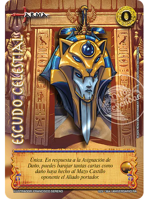 ESCUDO CELESTIAL - PREMIUM - ANIVERSARIO RA