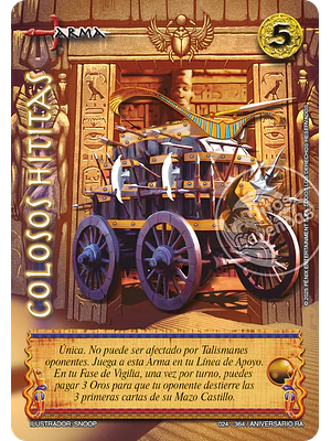 COLOSO HITITAS - PREMIUM - ANIVERSARIO RA