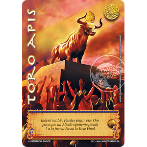 TORO APIS - PREMIUM - ANIVERSARIO RA