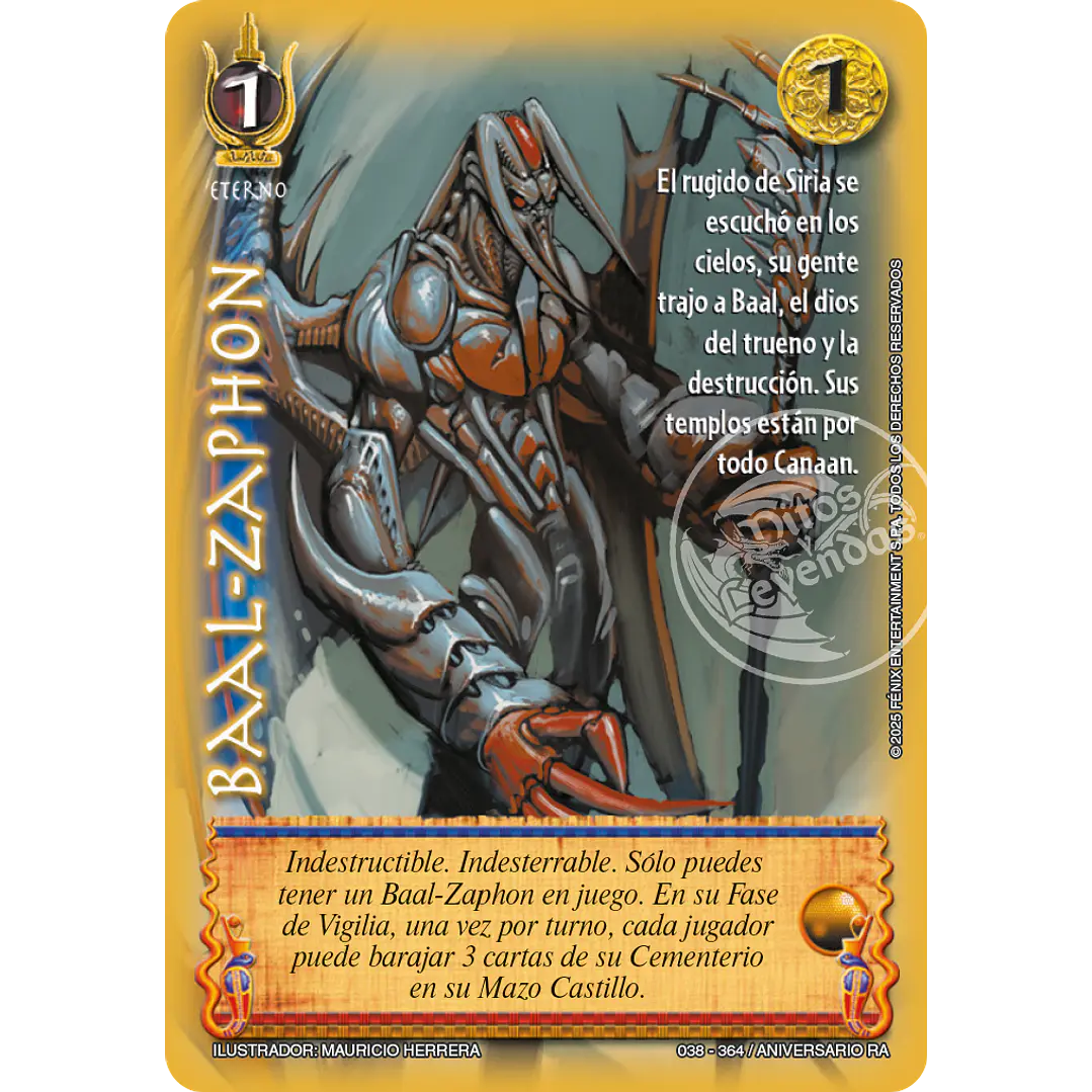 BAAL ZAPHON - MEGA REAL - ANIVERSARIO RA 1