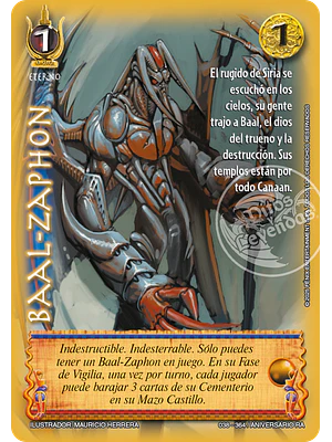 BAAL ZAPHON - MEGA REAL - ANIVERSARIO RA