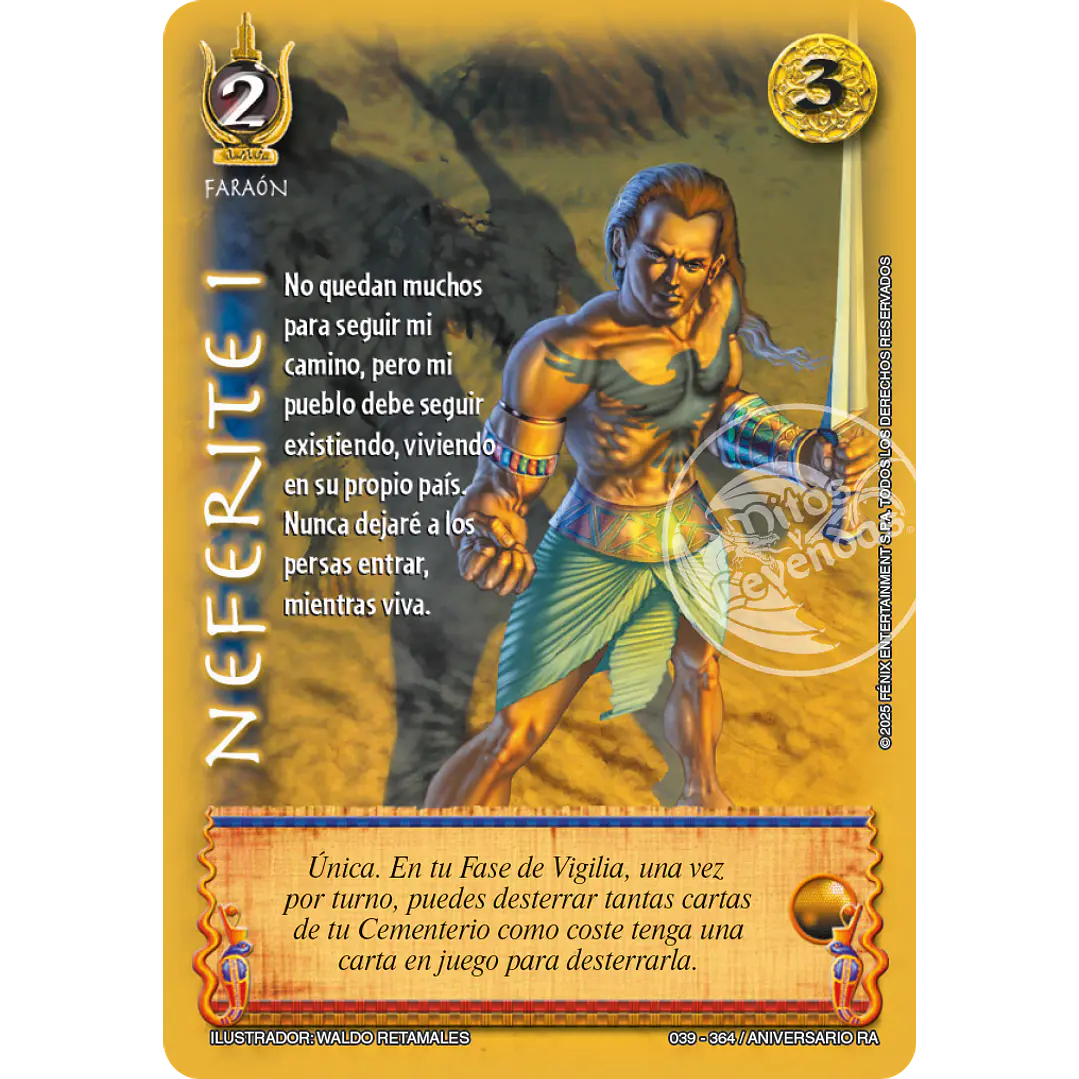NEFERITE I - MEGA REAL - ANIVERSARIO RA 1