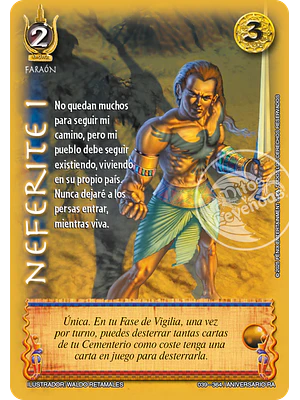 NEFERITE I - MEGA REAL - ANIVERSARIO RA