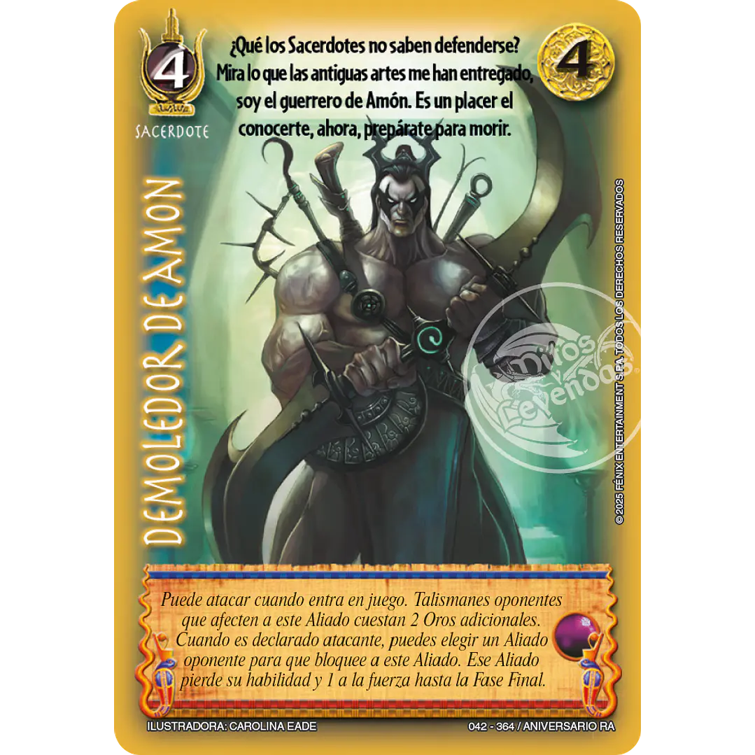 DEMOLEDOR DE AMON - MEGA REAL - ANIVERSARIO RA 1