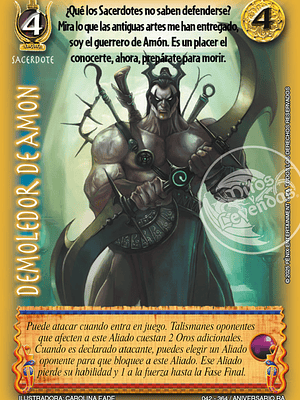 DEMOLEDOR DE AMON - MEGA REAL - ANIVERSARIO RA