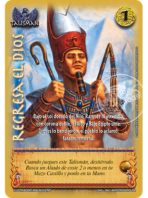 REGRESA EL DIOS - MEGA REAL - ANIVERSARIO RA