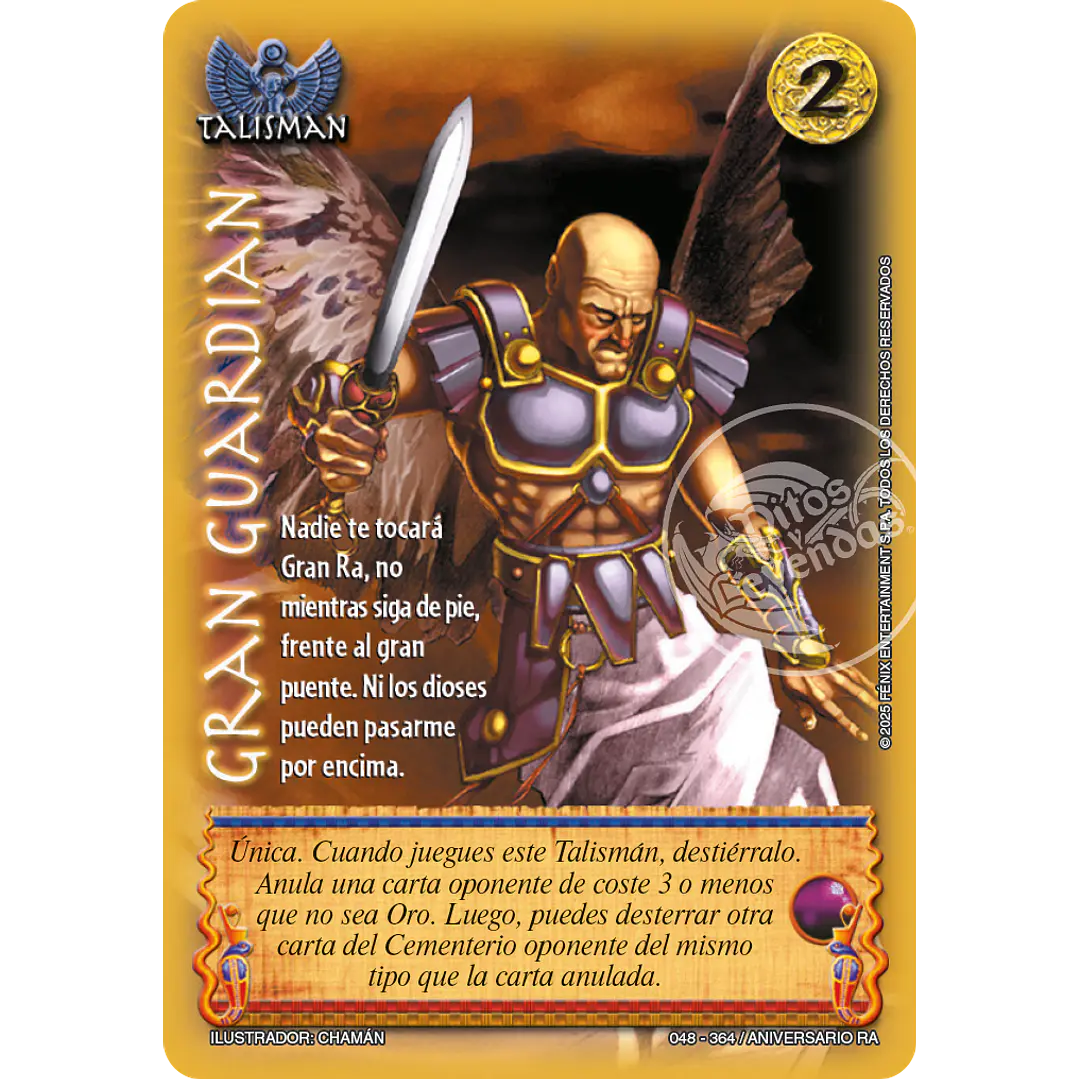 GRAN GUARDIAN - MEGA REAL - ANIVERSARIO RA 1