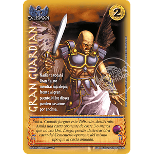 GRAN GUARDIAN - MEGA REAL - ANIVERSARIO RA