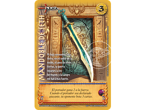 MANDOBLE DE SETH - MEGA REAL - ANIVERSARIO RA