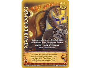 ATAUD DE RAMSES - MEGA REAL - ANIVERSARIO RA