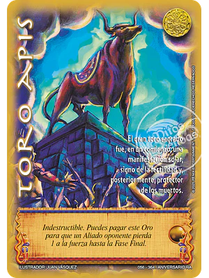TORO APIS - MEGA REAL - ANIVERSARIO RA