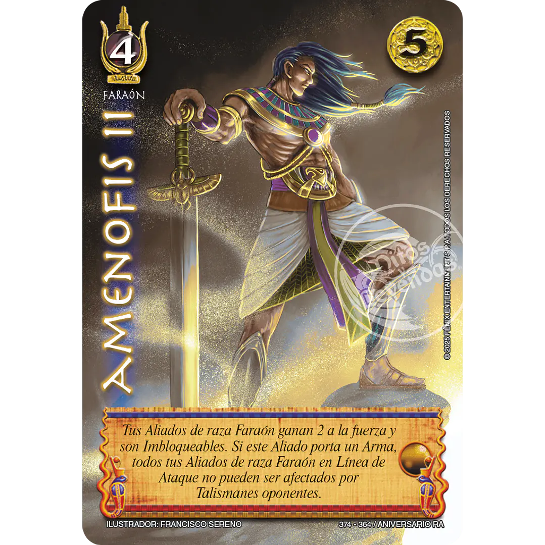 AMENOFIS II - KIT OSIRIS - ANIVERSARIO RA 1