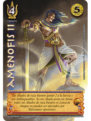 AMENOFIS II - KIT OSIRIS - ANIVERSARIO RA