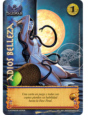 ADIOS BELLEZA  - KIT OSIRIS - ANIVERSARIO RA