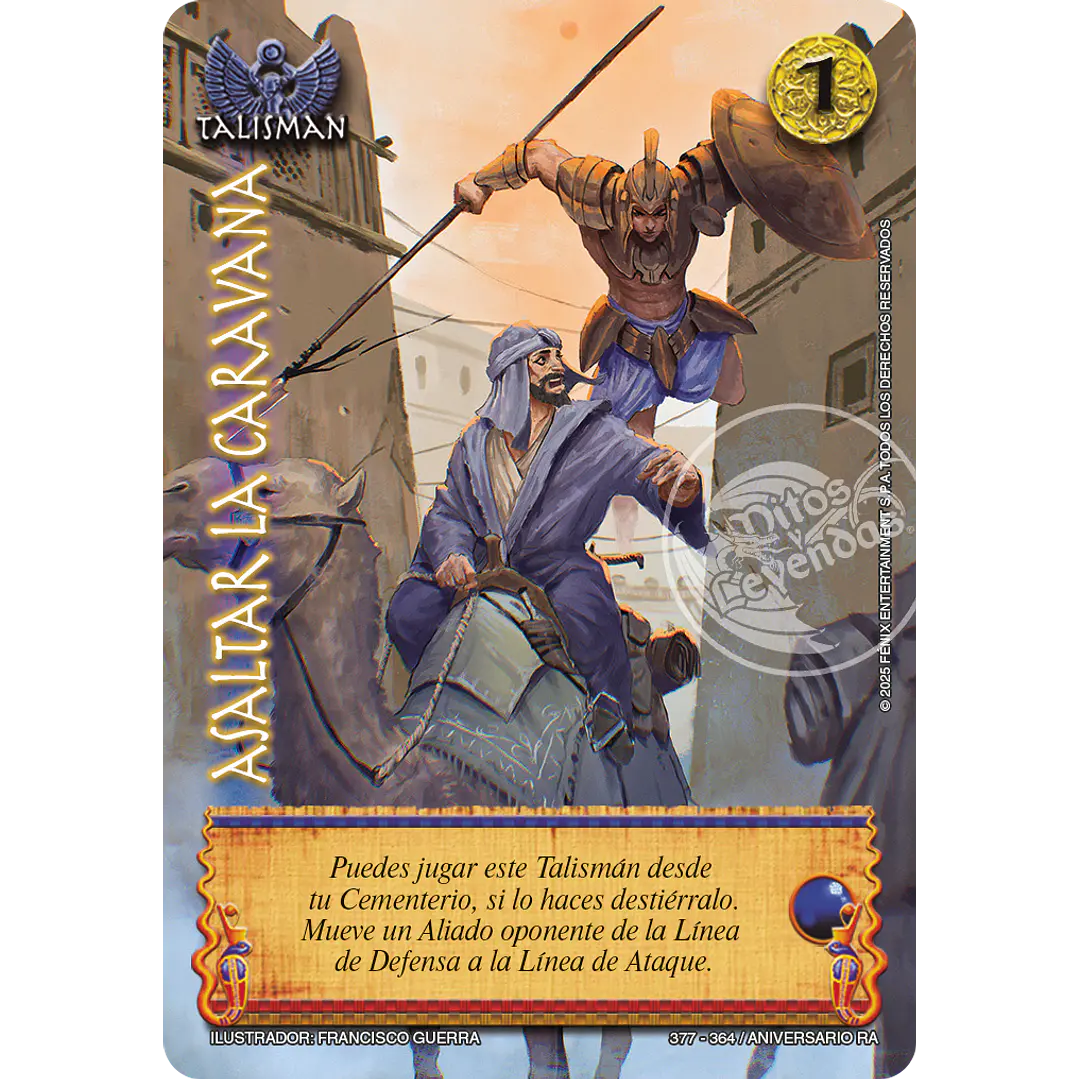 ASALTAR LA CARAVANA - KIT OSIRIS - ANIVERSARIO RA 1