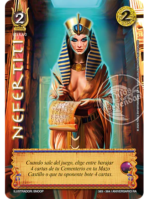 NERFTITI - KIT OSIRIS - ANIVERSARIO RA