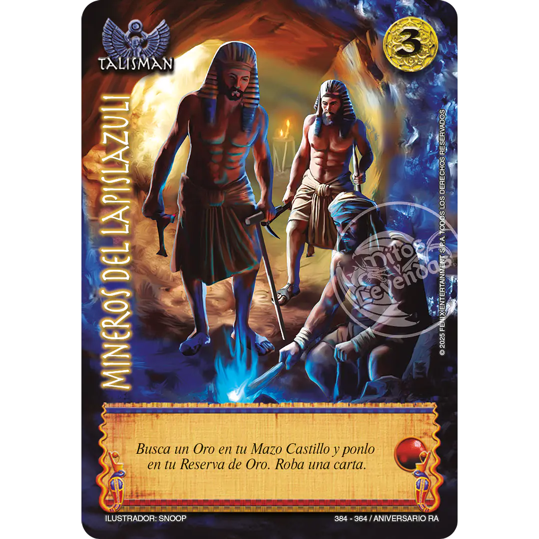 MINEROS DE LAPISLAZULI - KIT OSIRIS - ANIVERSARIO RA 1