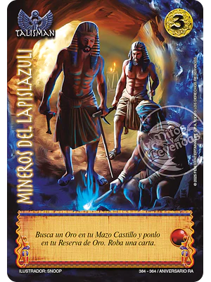 MINEROS DE LAPISLAZULI - KIT OSIRIS - ANIVERSARIO RA
