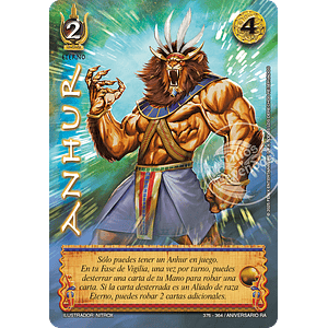 ANHUR - KIT SETH - ANIVERSARIO RA