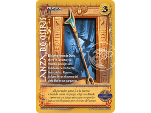 LANZA DE OSIRIS - VERSION ANIVERSARIO - ANIVERSARIO RA