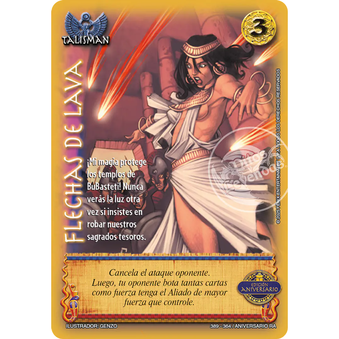 FLECHAS DE LAVA - VERSION ANIVERSARIO - ANIVERSARIO RA 1