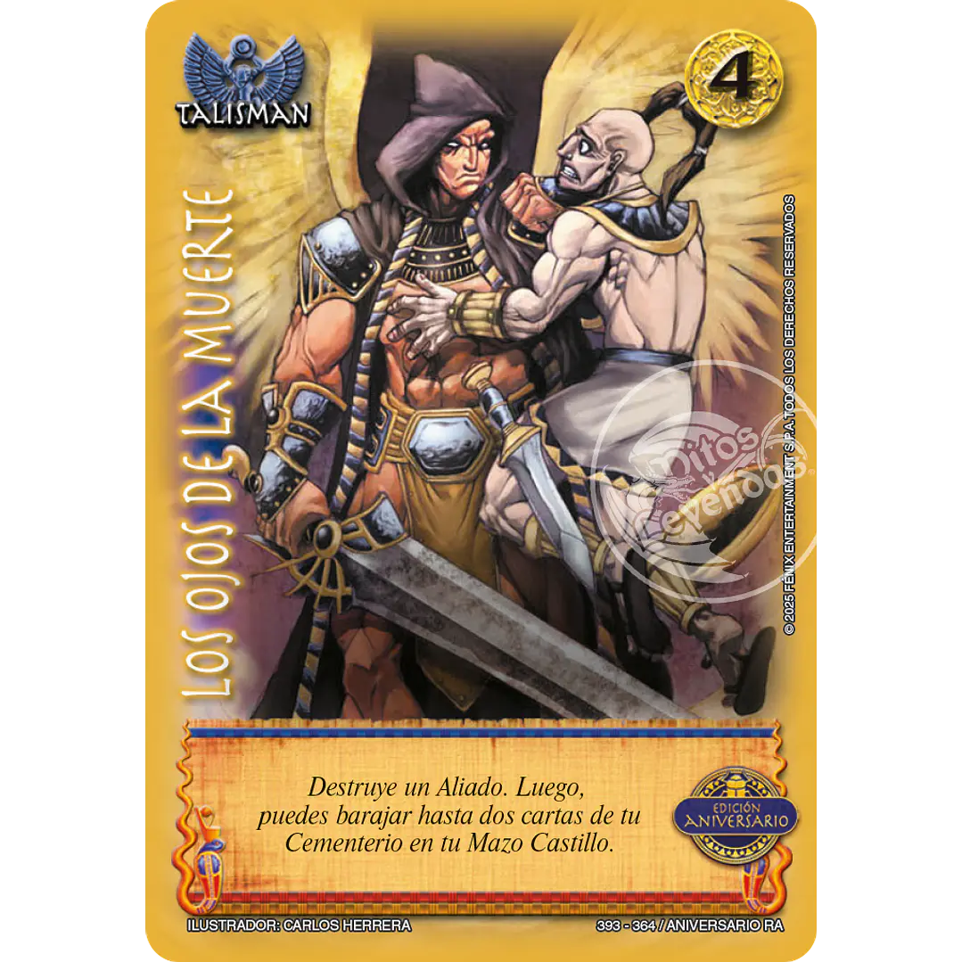 LOS OJOS DE LA MUERTE - VERSION ANIVERSARIO - ANIVERSARIO RA 1