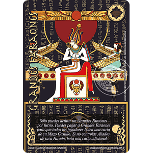 GRANDES FARAONES - COLECIONISTA RA - ANIVERSARIO RA