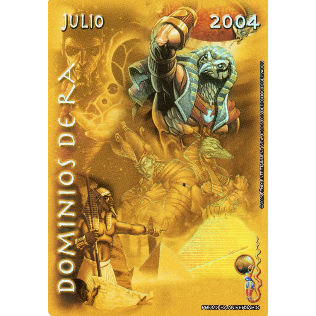DOMINIOS DE RA - PROMO RA ANIVERSARIO - ANIVERSARIO RA 1