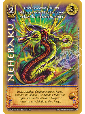 NEHEBAKU - REAL - ANIVERSARIO RA
