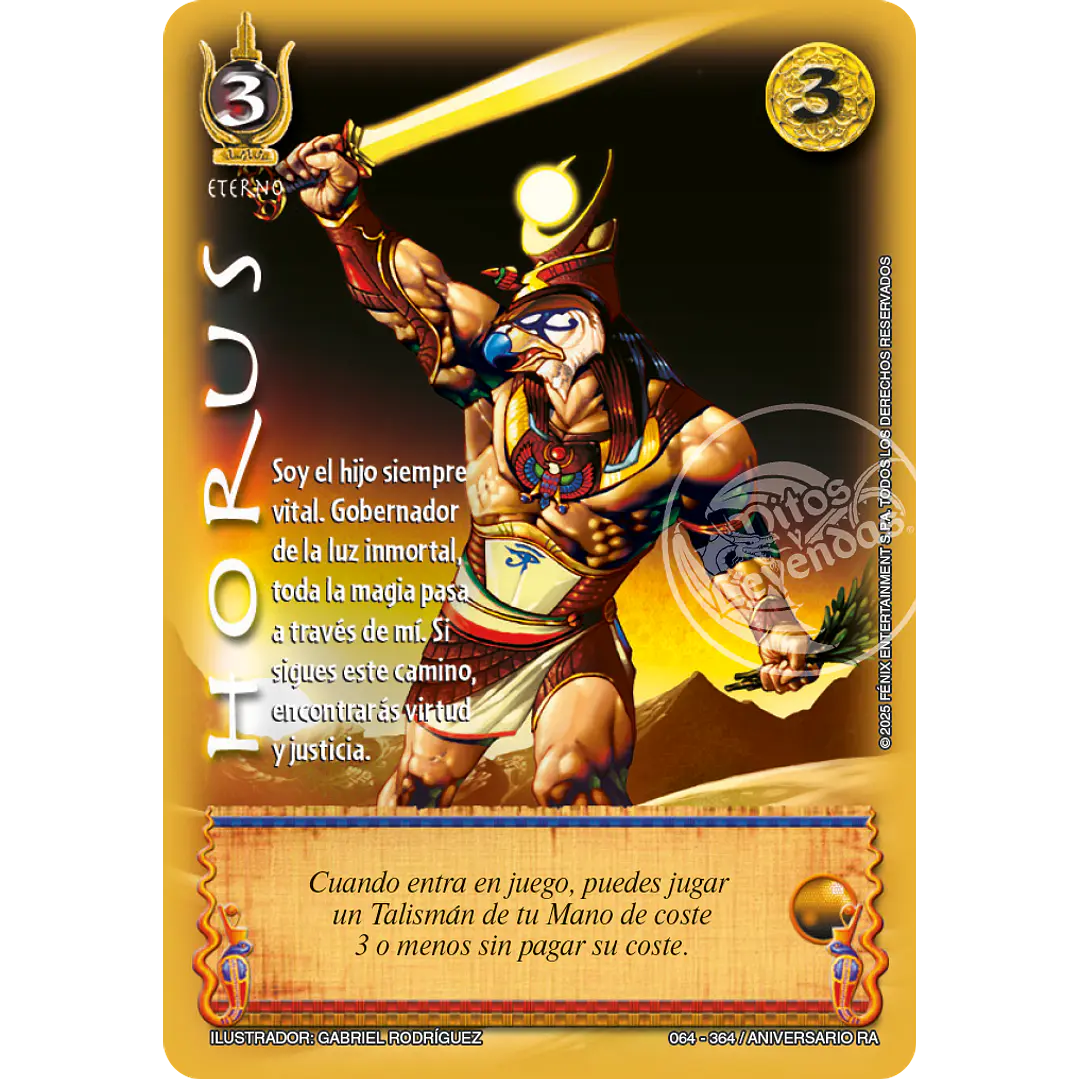 HORUS - REAL - ANIVERSARIO RA 1