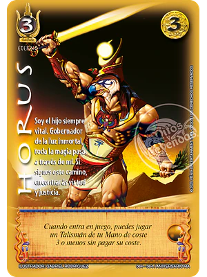 HORUS - REAL - ANIVERSARIO RA