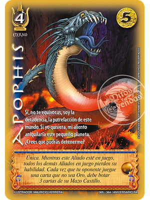 APOPHIS - REAL - ANIVERSARIO RA