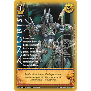 ANUBIS - REAL - ANIVERSARIO RA