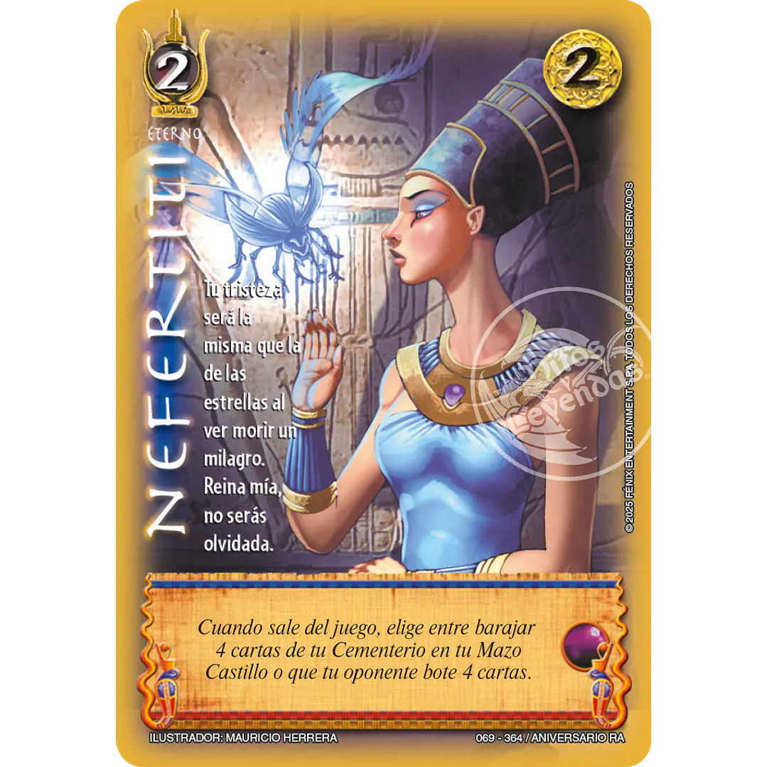 NEFERTITI - REAL - ANIVERSARIO RA 1