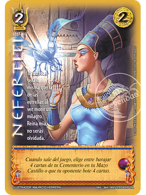 NEFERTITI - REAL - ANIVERSARIO RA