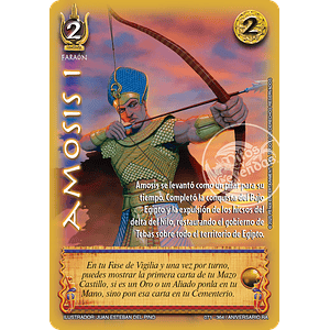 AMOSIS I - REAL - ANIVERSARIO RA