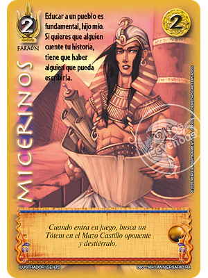 MICERINOS - REAL - ANIVERSARIO RA