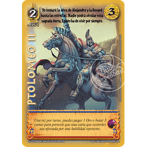 PTOLOMEO II - REAL - ANIVERSARIO RA