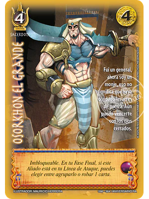 OSRKHON EL GRANDE - REAL - ANIVERSARIO RA