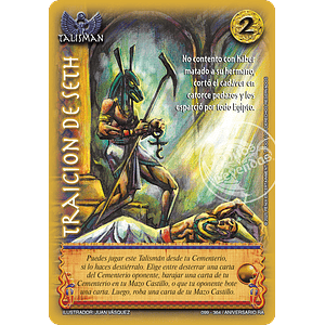 TRAICION DE SETH - REAL - ANIVERSARIO RA