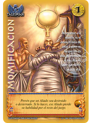MOMIFICACION - REAL - ANIVERSARIO RA
